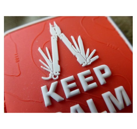 VARI PATCH PVC KEEP CALM AND USE YOUR EDC