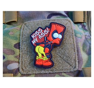VARI PATCH PVC KISS MY SOFT ASS