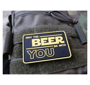 VARI PATCH PVC MAY THE BEER BE WITH YOU