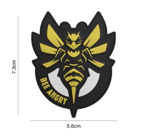 VARI PATCH PVC BEE ANGRY PATCH
