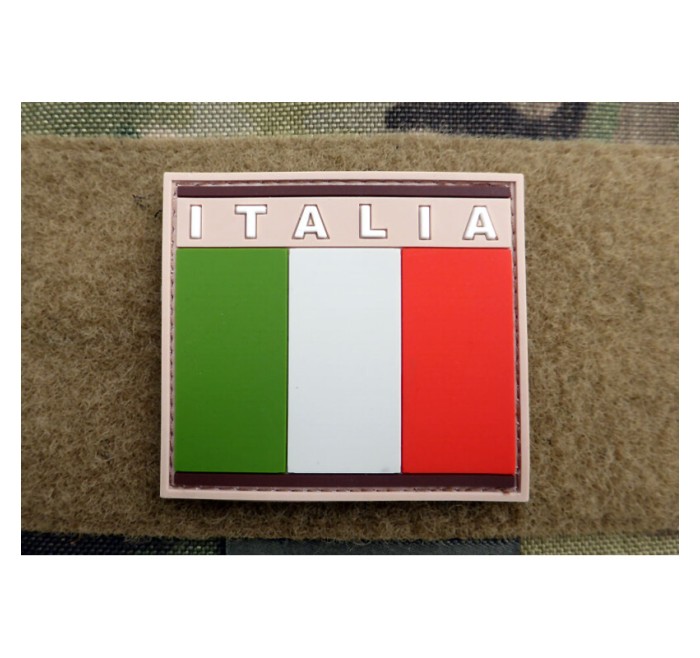 VARI PATCH PVC BANDIERA ITALIANA