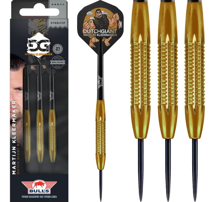 FRECCETTE PUNTA ACCIAIO BULL'S MARTIN KLEERMAKER 21 gr.