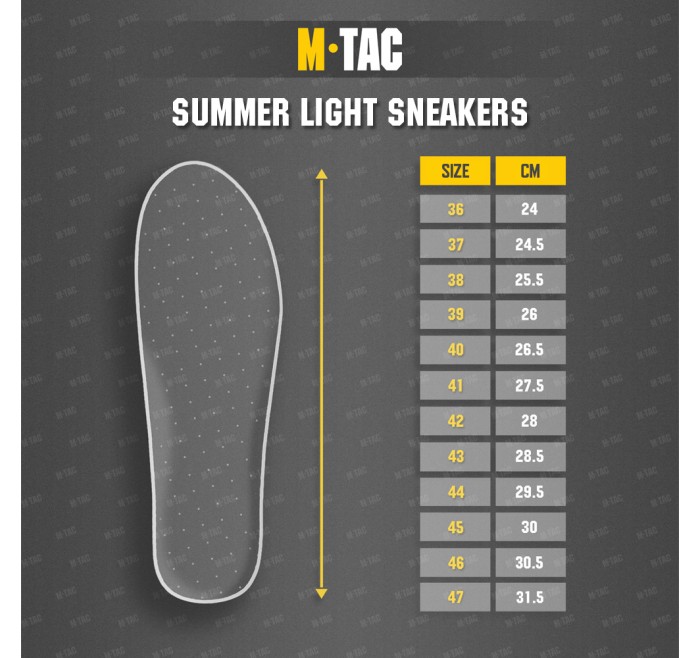 M-TAC SCARPA SNEAKERS SUMMER LIGHT