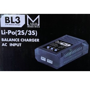 MAKO INDUSTRIES CARICA BATTERIE BL3 LIPO COMPACT 2-3S