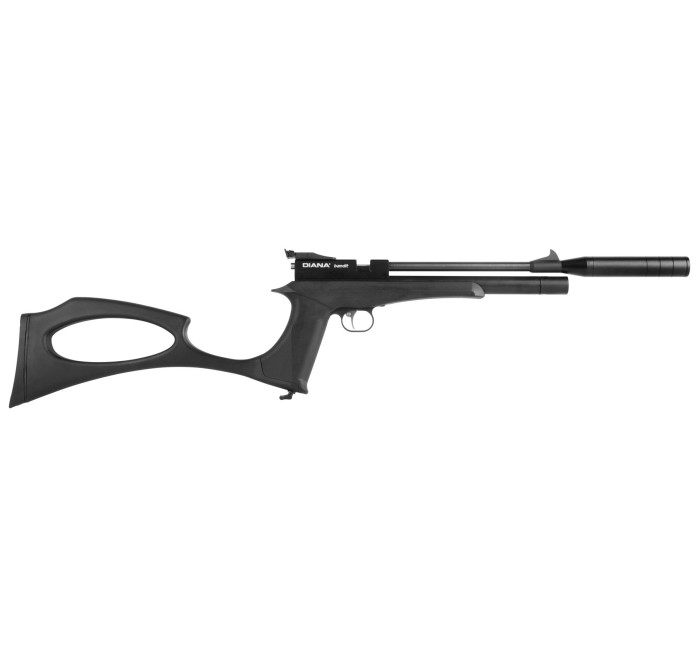 DIANA PISTOLA PCP F BANDIT BLACK CAL 4,5 -7,5j CAL 4,5 C.N. 00119bnp 