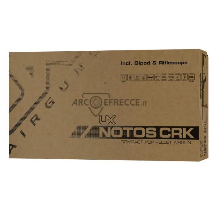 UMAREX CARABINA UX CAC NOTOS CAL 4.5mm -7,5joule C.N. 00428bnp 