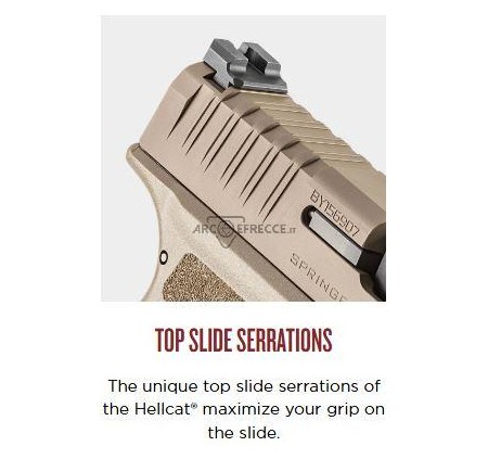 HS SPRINGFIELD PISTOLA HELLCAT 3" CAL 9x19 9 LUGER  FDE 