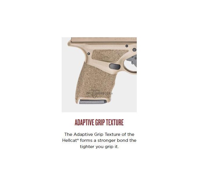 HS SPRINGFIELD PISTOLA HELLCAT 3" CAL 9x19 9 LUGER  FDE 