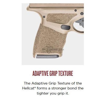 HS SPRINGFIELD PISTOLA HELLCAT 3" CAL 9x19 9 LUGER  FDE 