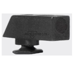 GLOCK MIRINO ACCIAIO 5°GEN INSERTO NERO