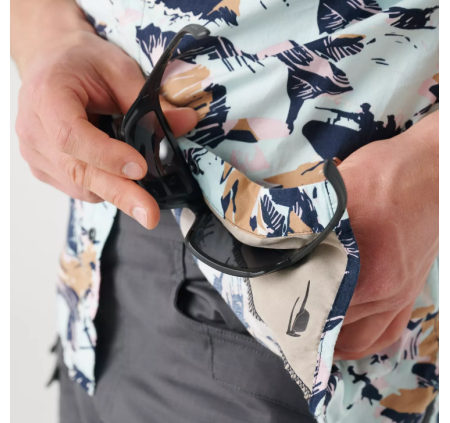 HELIKON TEX CAMICIA HAWAIIAN SHIRT ROSSO