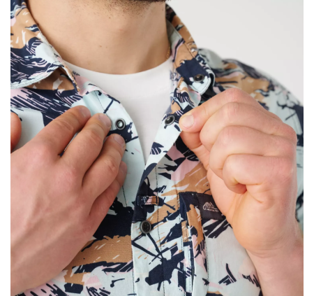 HELIKON TEX CAMICIA HAWAIIAN SHIRT ROSSO