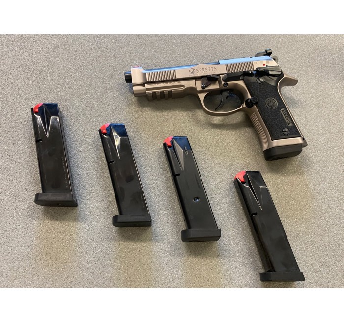 *USATO* BERETTA PISTOLA 92X PERFORMANCE PRODUCTION OPTIC CAL 9x19 9 LUGER 