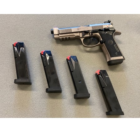 *USATO* BERETTA PISTOLA 92X PERFORMANCE PRODUCTION OPTIC CAL 9x19 9 LUGER 