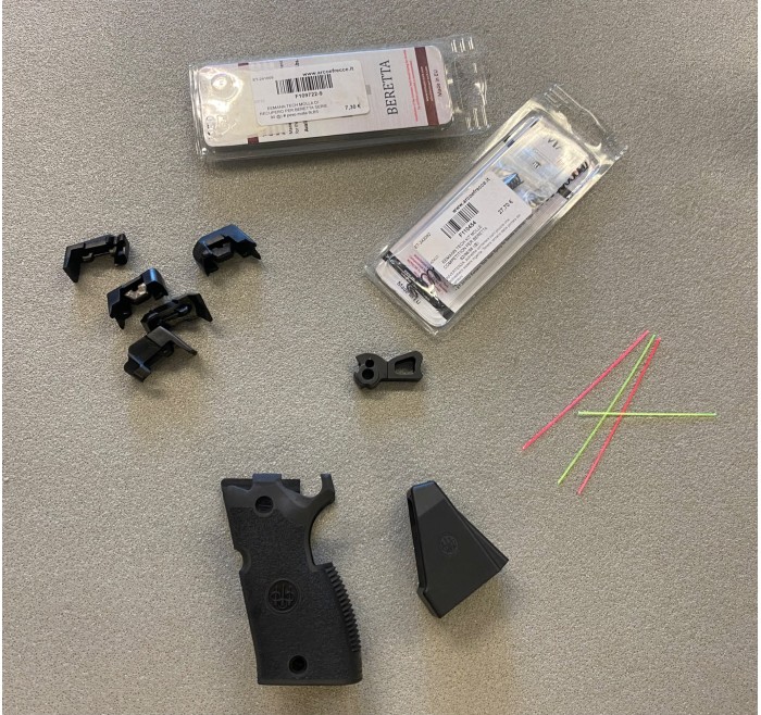 *USATO* BERETTA PISTOLA 92X PERFORMANCE PRODUCTION OPTIC CAL 9x19 9 LUGER 