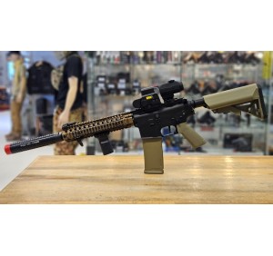 *CUSTOM* SPECNA ARMS FUCILE SOFTAIR ELETTRICO DANIEL DEFENSE MK18 SA-E19 EDGE HAL2
