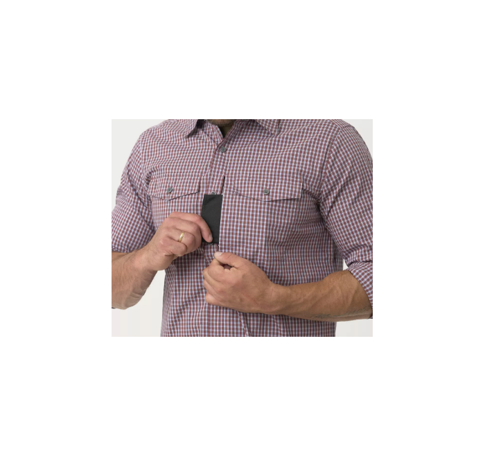 HELIKON TEX CAMICIA CONCEALED CARRY SHIRT WASHED BLACK