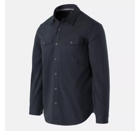 HELIKON TEX CAMICIA CONCEALED CARRY SHIRT WASHED BLACK