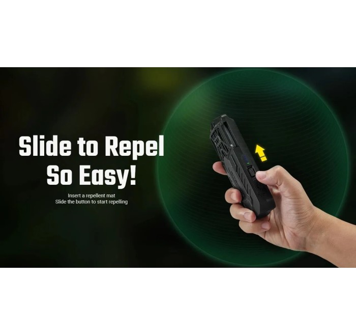 NITECORE REPELLENTE ELETTRONICO ANTIZANZARE PORTATILE CON BATTERIA 5200mAh