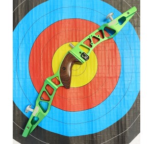 *USATO* KINETIC RISER MEOS 21" VERDE RH (destro) - attacco ILF