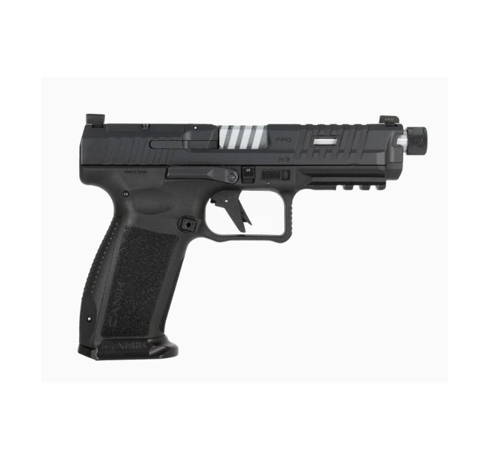 CANIK PISTOLA TP9 SFT METE PRO 5" CAL 9x19 9 LUGER BLACK 18C 