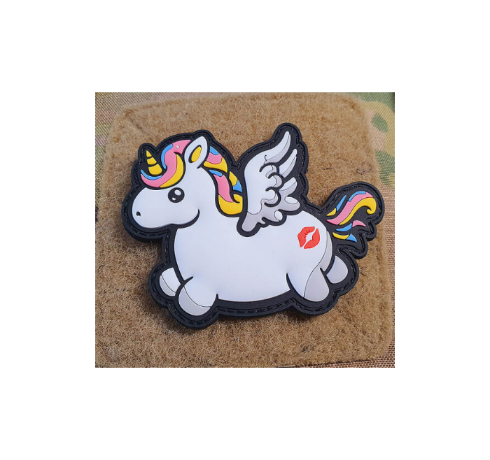 VARI PATCH PVC UNICORN KISS MY ASS