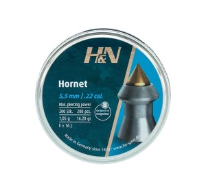 H&N PIOMBINO DIABOLO HORNET 5,5mm 16,20gr *Conf. 200pz* 