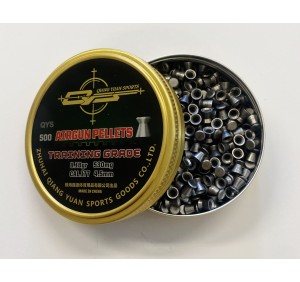 QIANG YUAN SPORTS PIOMBINO DIABOLO TESTA PIATTA Cal. 4,49mm 8,18gr *Conf. 500pz*