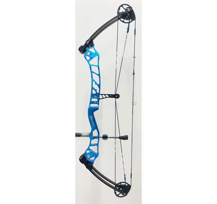 *USATO* BOOSTER COMPOUND 36.1 AZZURRO CON ACCESSORI