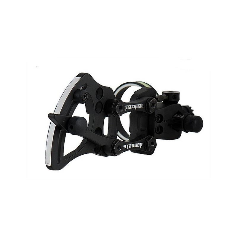 MAXIMAL MIRINO CACCIA PIVOTANTE CON PIN FIBRA OTTICA