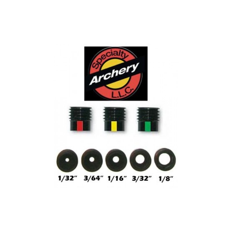 SPECIALTY ARCHERY INSERTO CON LENTE x VISETTEY 1 GIALLO