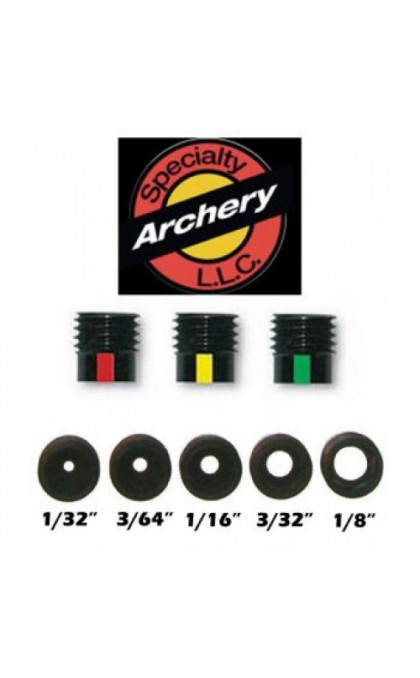 SPECIALTY ARCHERY INSERTO CON LENTE x VISETTEY 1 GIALLO