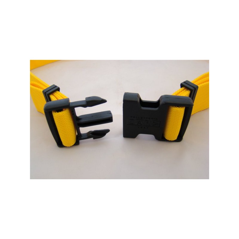 ZARA CINTURA IN NYLON CON PLACCHETTA ITALIA