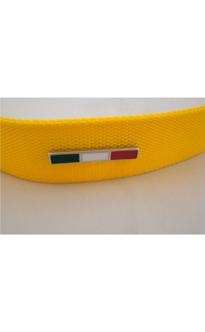 ZARA CINTURA IN NYLON CON PLACCHETTA ITALIA