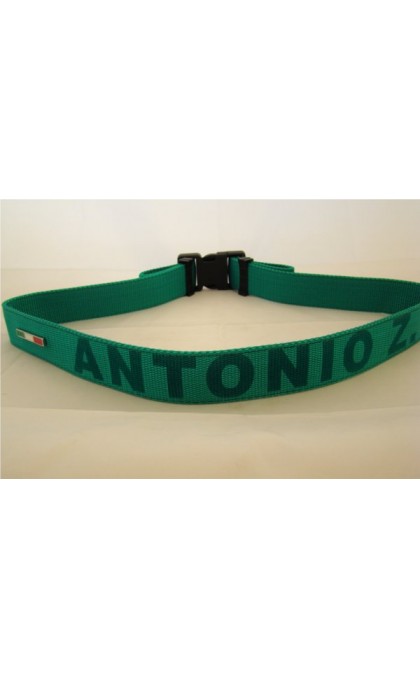 ZARA CINTURA IN NYLON CON PLACCHETTA ITALIA