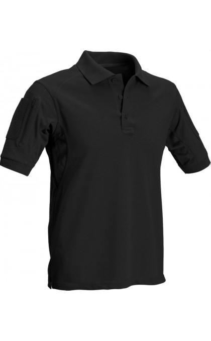 DEFCON5 POLO TACTICAL MANICA CORTA CON TASCHE BLACK