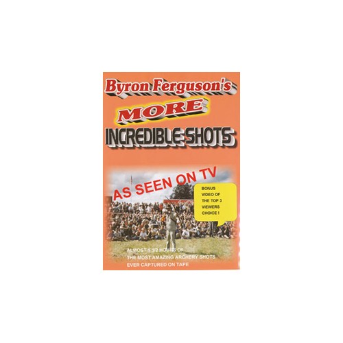 ***NUOVO IN OFFERTA*** DVD BYRON FERGUSON MORE INCREDIBLE SHOTS