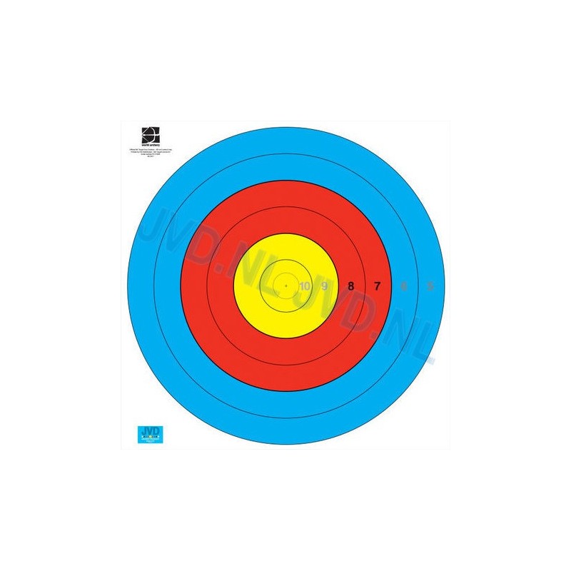 JVD TARGA FITA 10-5 IN POLIESTERE IMPERMEABILE