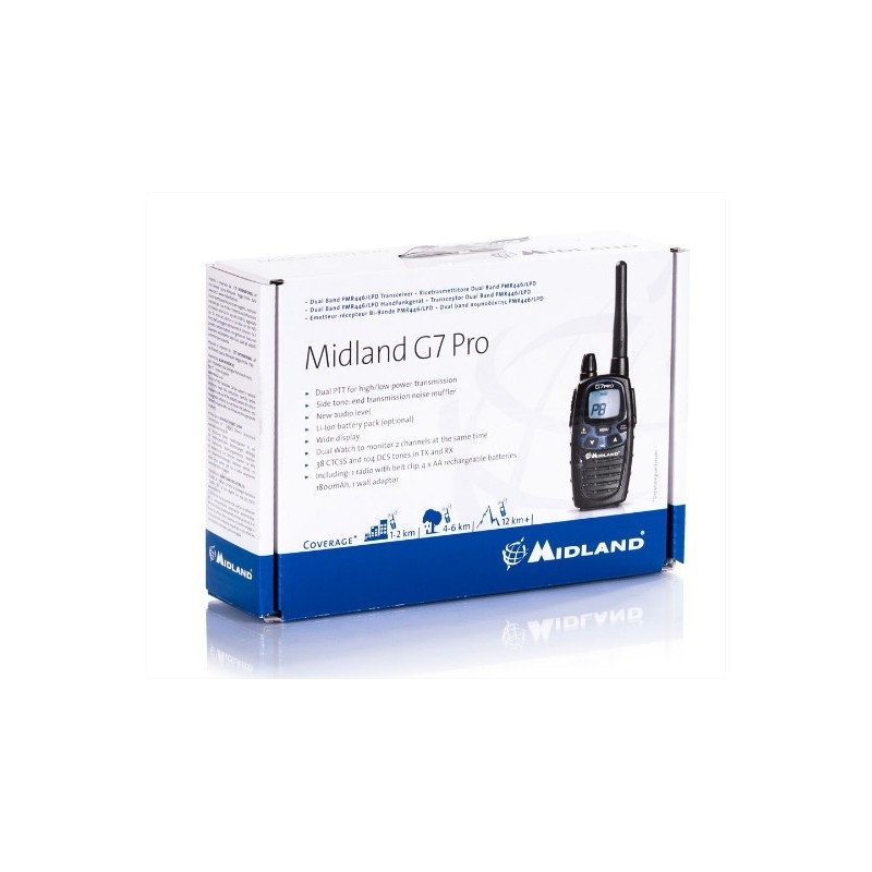 MIDLAND RADIO G7 PRO colore NERO