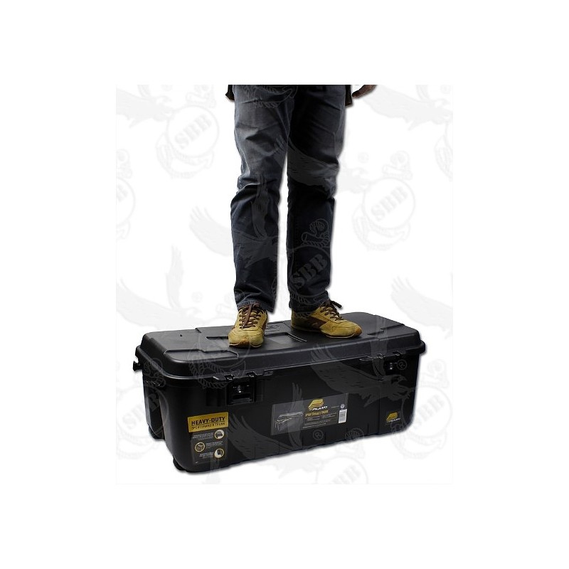 PLANO BAULE CON RUOTE NERO