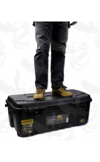 PLANO BAULE CON RUOTE NERO