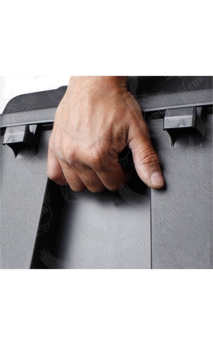 PLANO BAULE CON RUOTE NERO