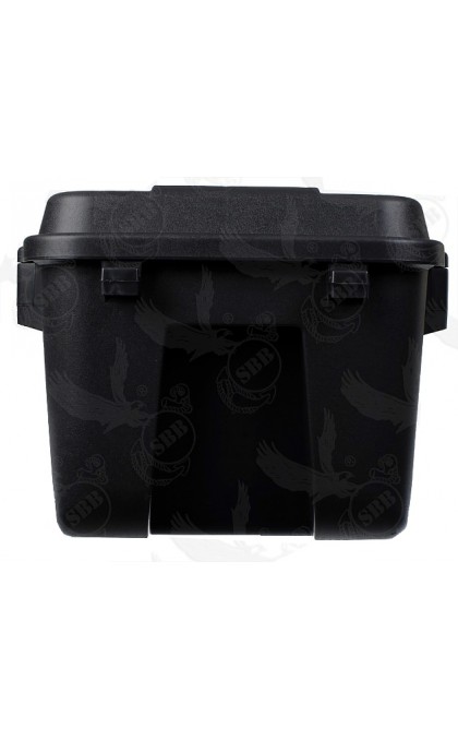 PLANO BAULE CON RUOTE NERO