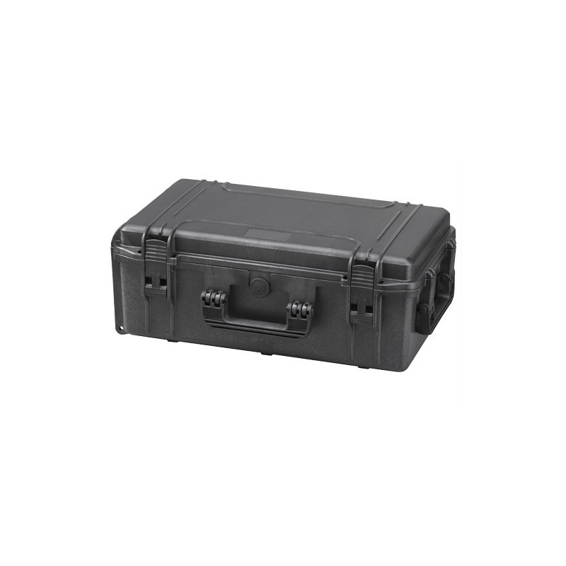 PLASTICA PANARO VALIGIA RIGIDA Mod MAX 520S 57,4x36,1x22,5 cm NERA CON SPUGNA CUBETTATA