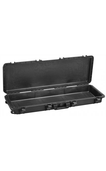 PLASTICA PANARO VALIGIA RIGIDA Mod MAX 1100S 117,7x45x15,8 cm NERA CON SPUGNA CUBETTATA