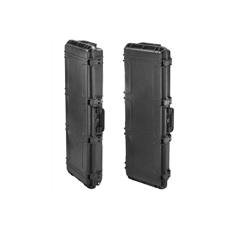 PLASTICA PANARO VALIGIA RIGIDA Mod MAX 1100S 117,7x45x15,8 cm NERA CON SPUGNA CUBETTATA