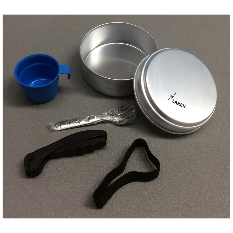 LAKEN SET CUCINA CAMPEGGIO IN ALLUMINIO 17cm