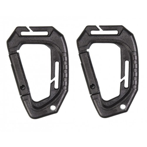 MILTEC MOSCHETTONE TATTICO MOLLE IN POLIMERO *Conf. da 2pz*                                                                     