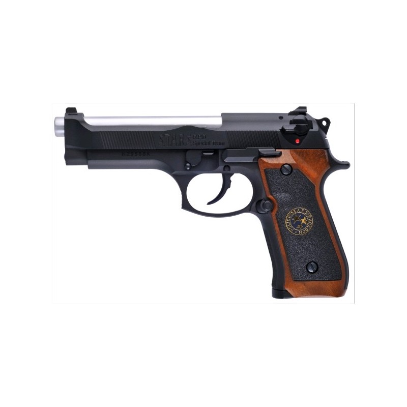 WE PISTOLA SOFTAIR A GAS SAMURAI EDGE BIOHAZARD BLACK