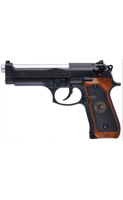 WE PISTOLA SOFTAIR A GAS SAMURAI EDGE BIOHAZARD BLACK